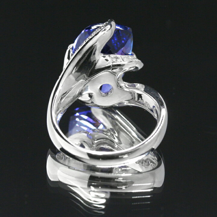 楽天市場】【クーポン】タンザナイト 11.6ct リング 13号 PT900  