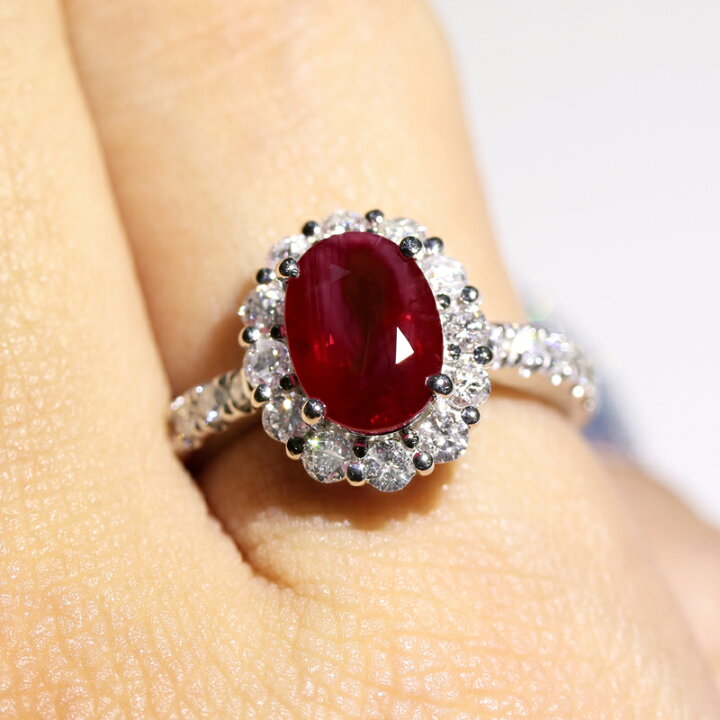 楽天市場】ミャンマー（ビルマ）産ピジョンブラッドルビー 2.28ct  