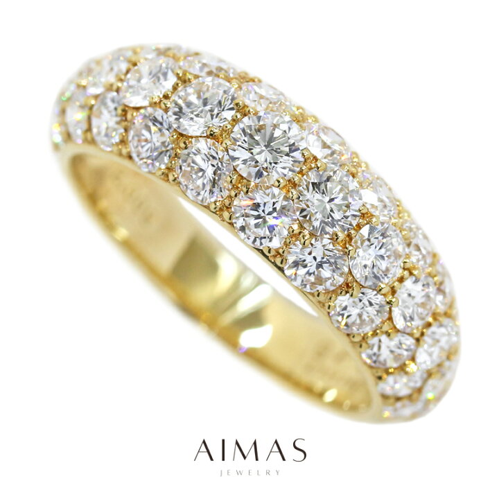 楽天市場】【Gimel】ギメル ダイヤモンド 2.009ct リング 8.5号 K18YG 