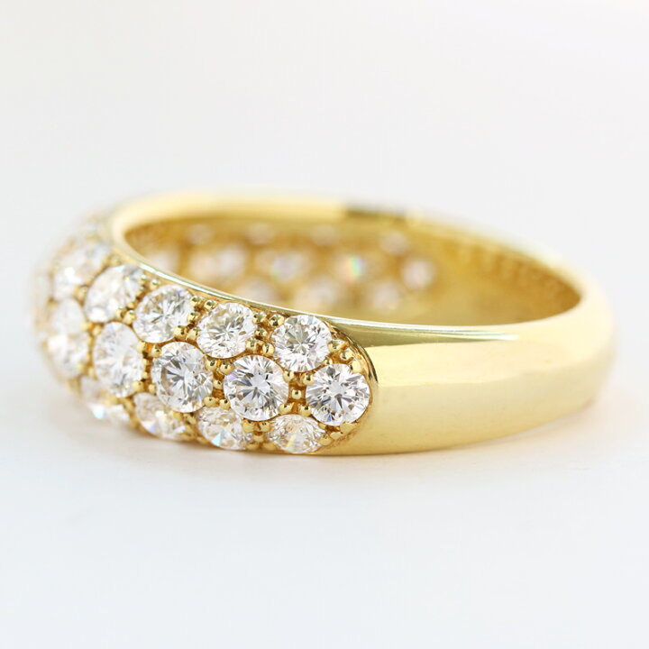 楽天市場】【Gimel】ギメル ダイヤモンド 2.009ct リング 8.5号 K18YG 