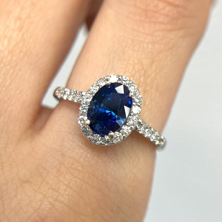 楽天市場】【ｾｰﾙ】ロイヤルブルーサファイア 2.263ct リング 11.5号 