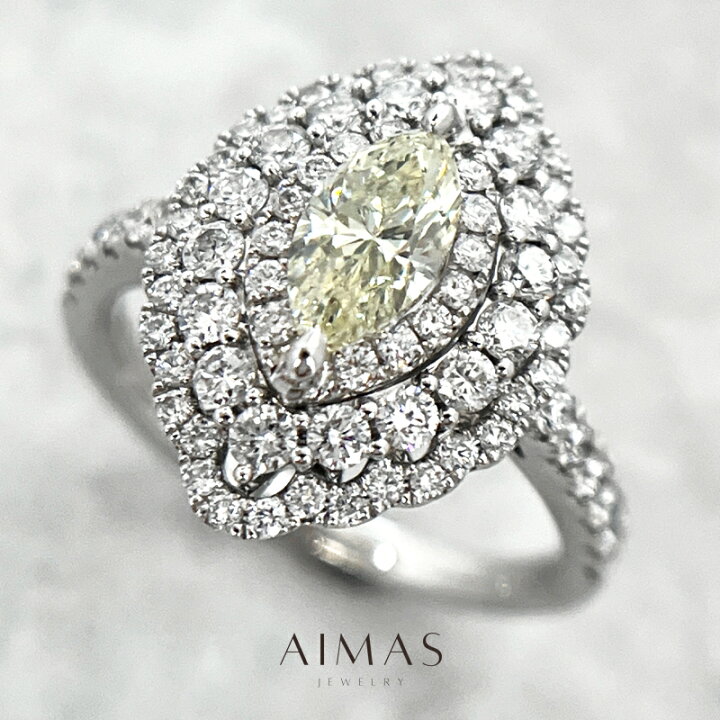 楽天市場】イエローダイヤモンド 0.691ct(VERY LIGHT YELLOW SI1 