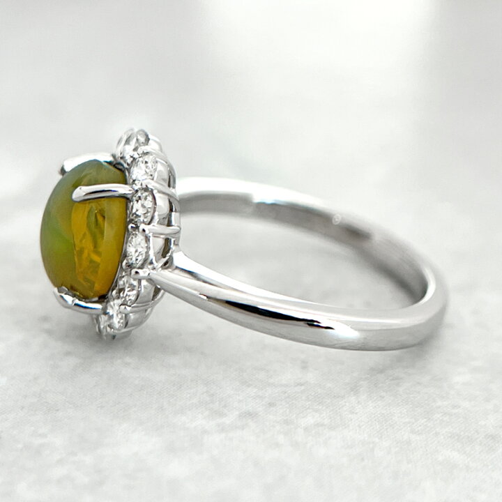 楽天市場】【ｾｰﾙ】クリソベリルキャッツアイ 2.95ct リング 10号 PT900 