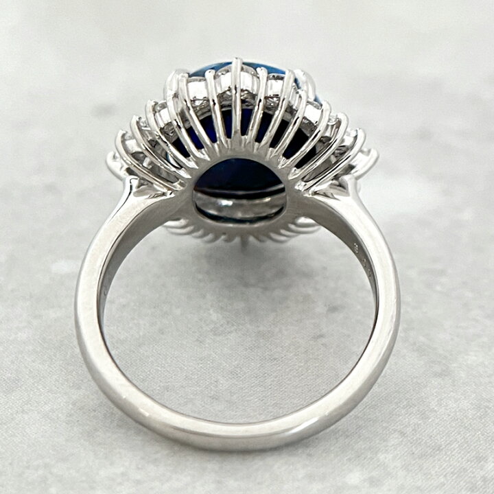 楽天市場】ブラックオパール 3.67ct リング 12号 PT900 プラチナ 指輪 
