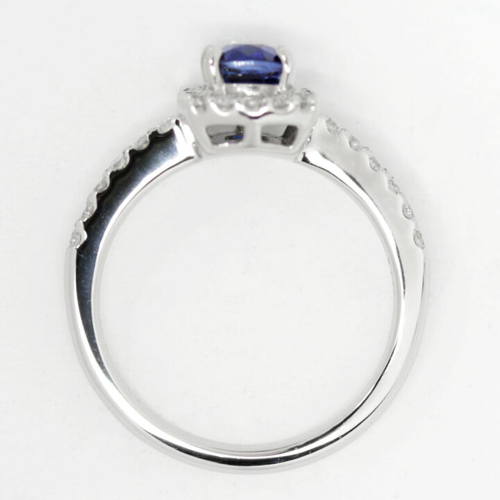 楽天市場】ロイヤルブルーサファイア 1.47ct リング 12号 PT900 