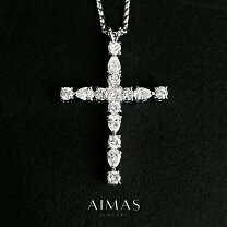 楽天市場】k18 中古 ネックレス（モチーフクロス）（ジュエリー 
