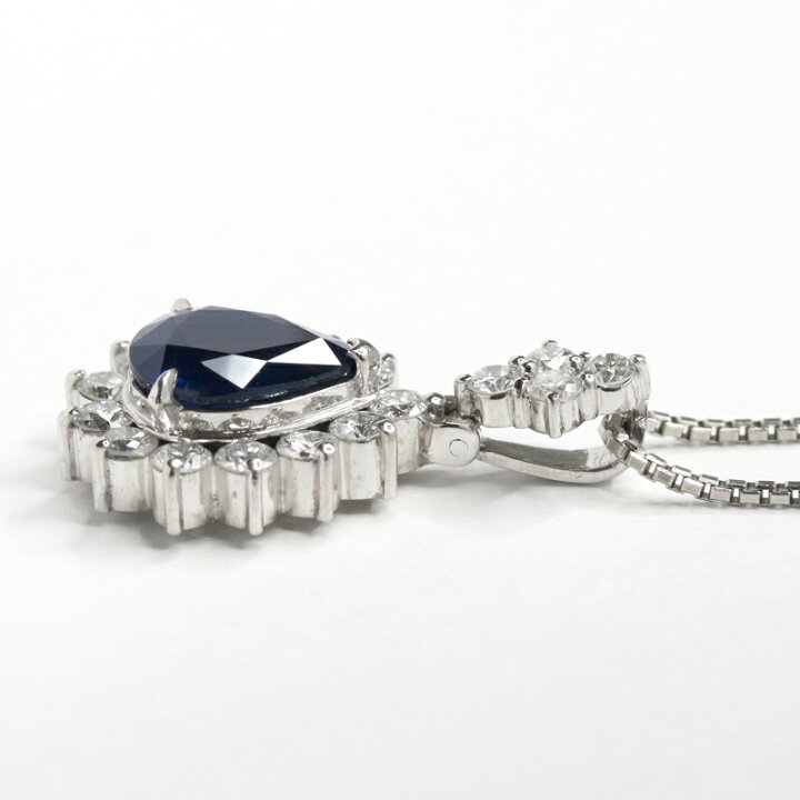 楽天市場】【ｾｰﾙ】ロイヤルブルーサファイア 2.77ct ネックレス PT850 