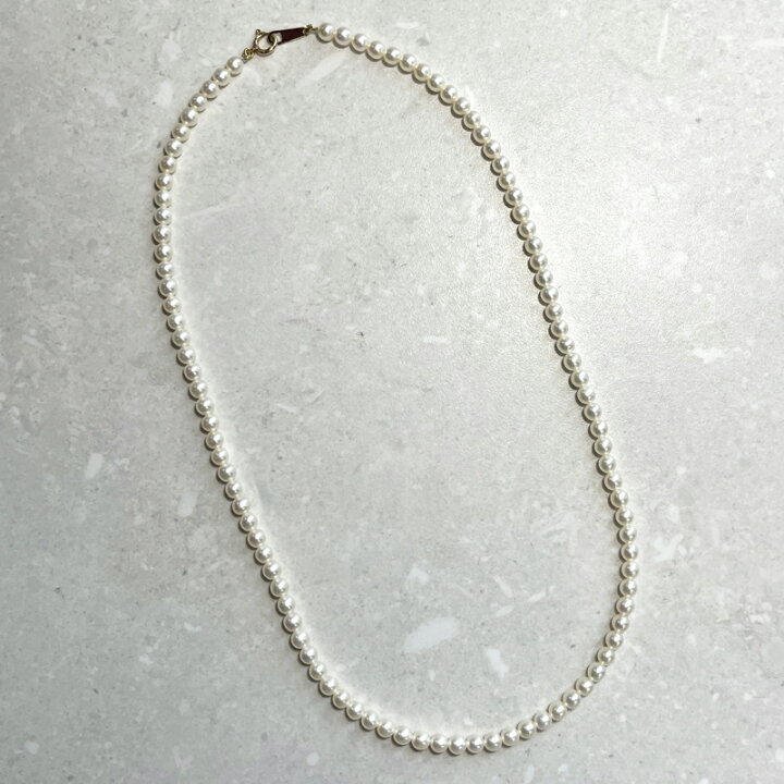 楽天市場】【TASAKI】田崎真珠 タサキ パール 約4mm ネックレス K18YG 