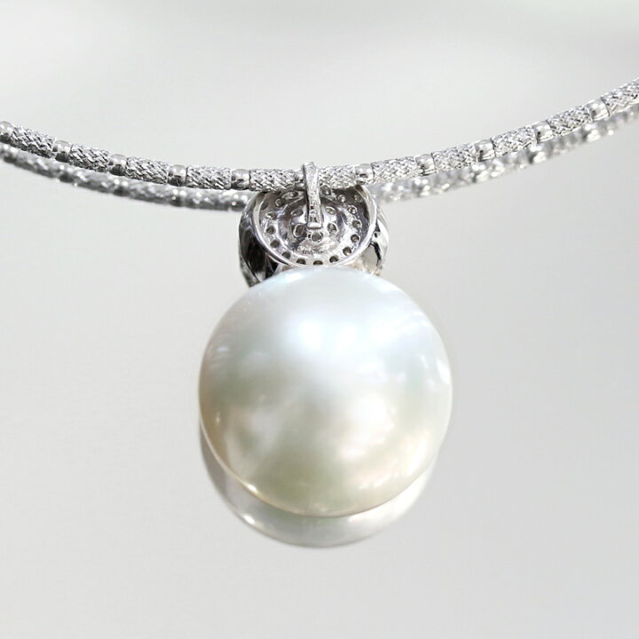 楽天市場】【オーロラフェニックス】 白蝶真珠 17.3mm ネックレス  