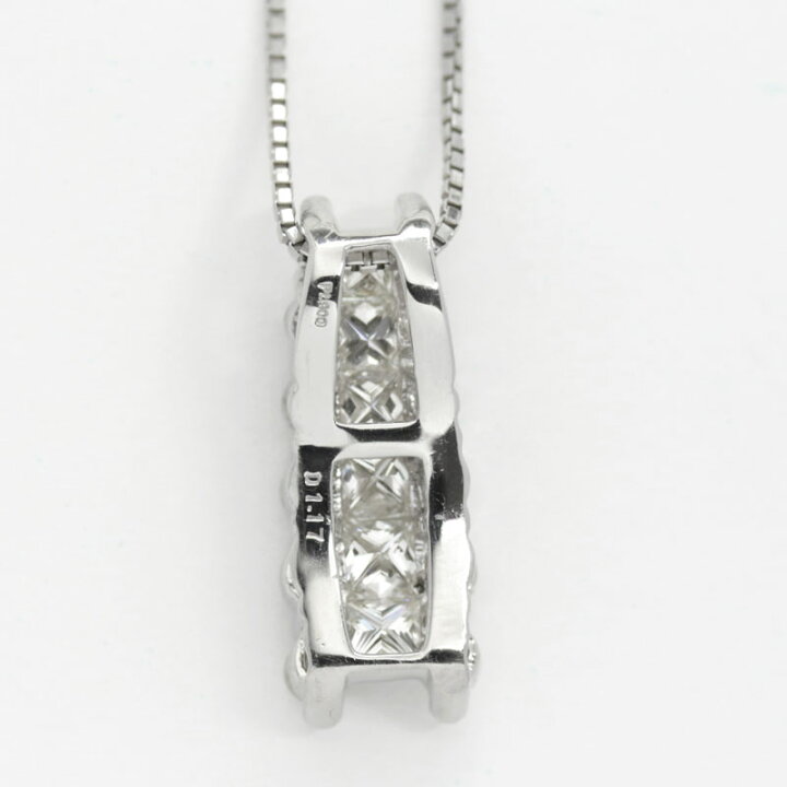 楽天市場】ダイヤモンド 1.17ct ネックレス PT900/PT850 プラチナ  