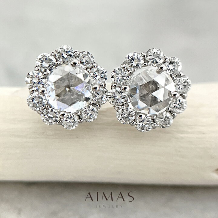 楽天市場】【ｾｰﾙ】メインダイヤモンド 0.41ct/0.41ct ピアス PT900 