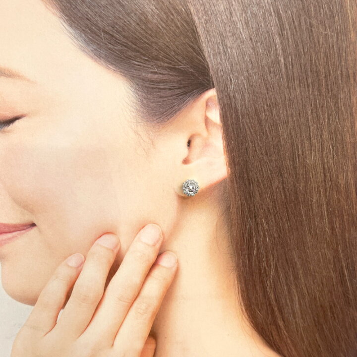 楽天市場】メインダイヤモンド 0.41ct/0.41ct ピアス PT900 プラチナ 