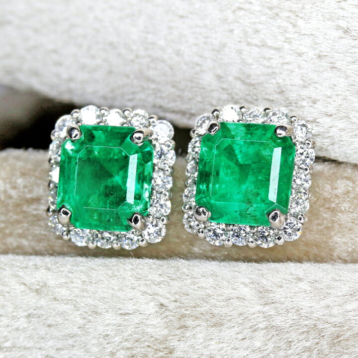 楽天市場】コロンビア産ビビッドグリーンエメラルド 1.44ct/1.4ct  