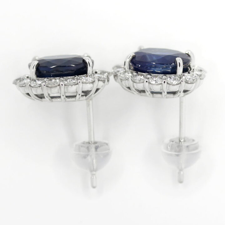 楽天市場】ブルーサファイア 2.25ct/2.4ct(計：4.65ct) ダイヤモンド 
