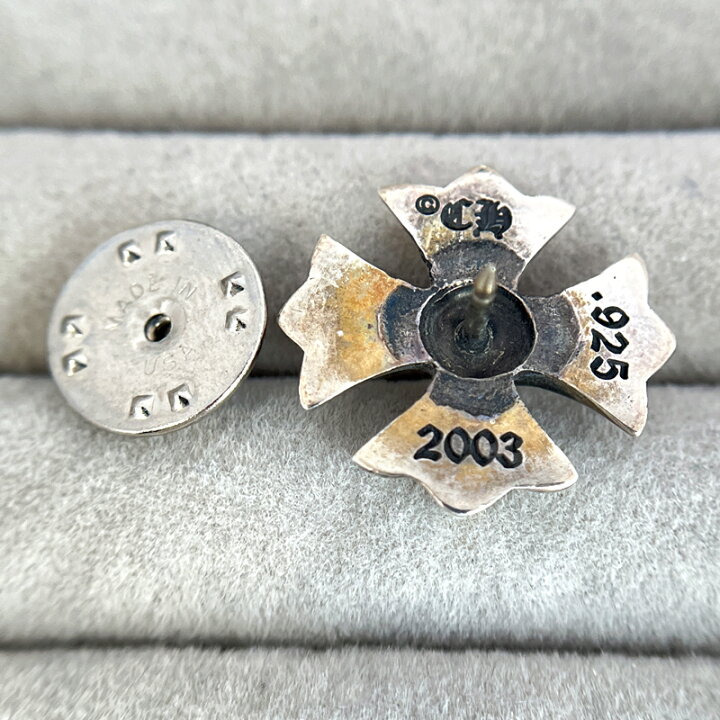 楽天市場】【CHROME HEARTS】クロムハーツ CHプラス ピンバッジ SV925 
