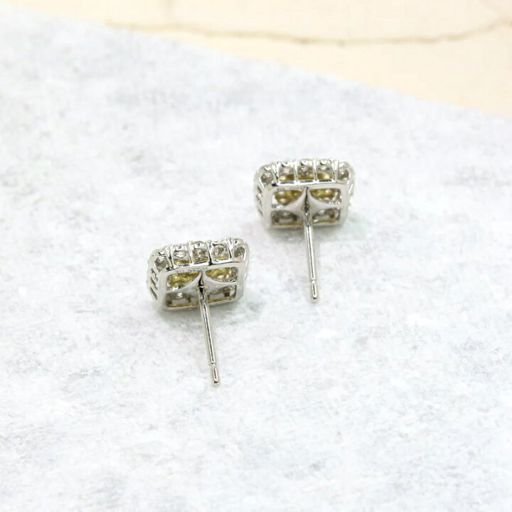 楽天市場】【JaMais】ダイヤモンド 0.35ct/0.35ct ピアス PT900 K18YG 