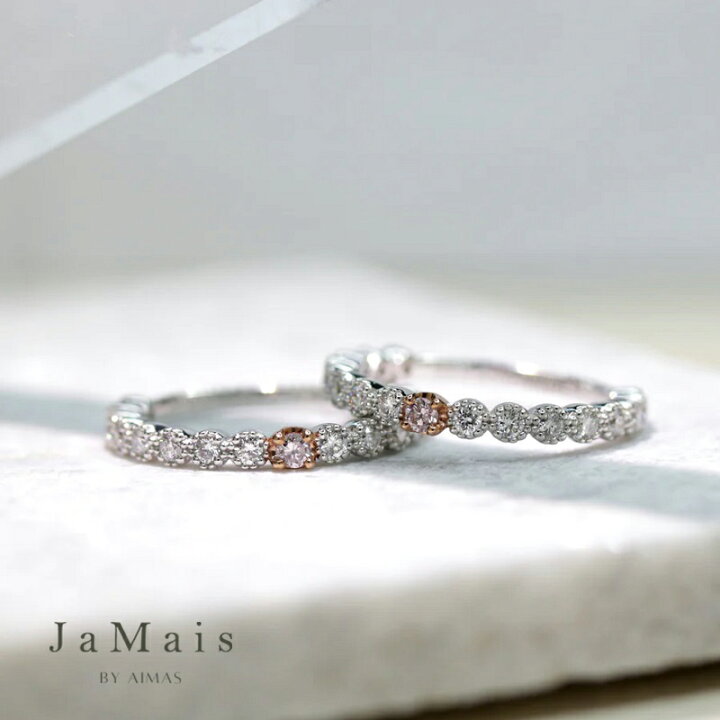 楽天市場】【JaMais】ピンクダイヤモンド 0.042ct (FANCY LIGHT PINK  