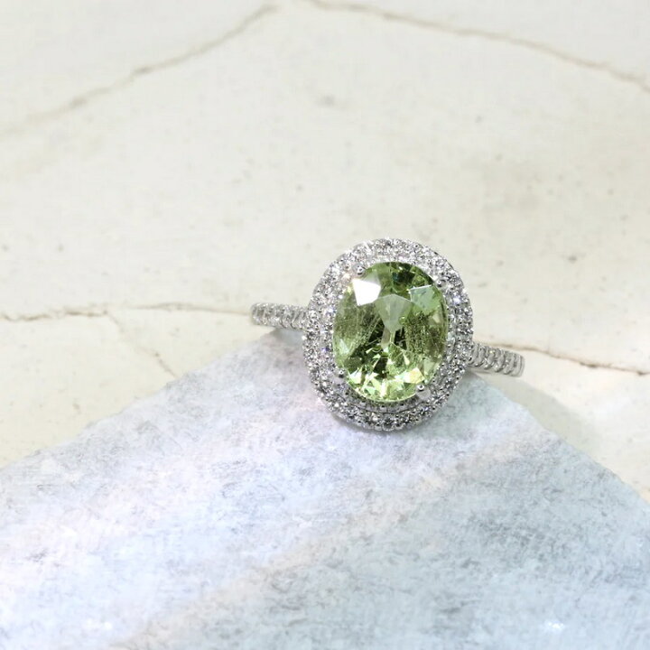 楽天市場】【JaMais】Double -ドゥブル- ミントガーネット 3.57ct 