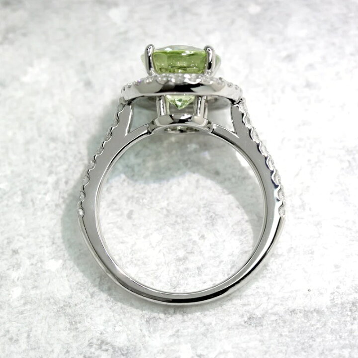 楽天市場】【JaMais】Double -ドゥブル- ミントガーネット 3.57ct 