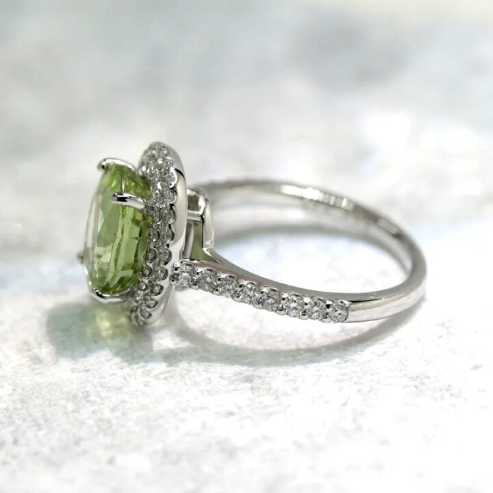 楽天市場】【JaMais】Double -ドゥブル- ミントガーネット 3.57ct  