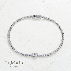 �yJaMais�z�_�C�������h ��2.37ct �u���X���b�g K18WG 18���z���C�g�S�[���h �n�[�g���`�[�t �t���_�C�������h�u���X���b�g �_�C�������h�u���X���b�g �_�C�������h�e�j�X�u���X �_�C���u���X 4