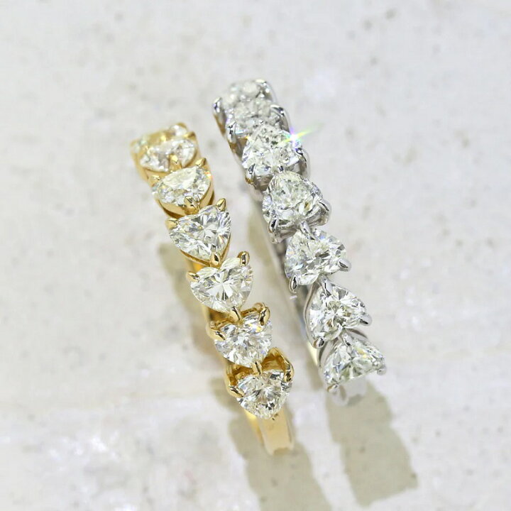 楽天市場】【JaMais】ダイヤモンド 1ct リング 12号 K18WG ホワイト 
