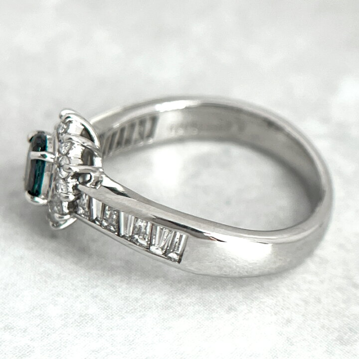 楽天市場】【ｾｰﾙ】アレキサンドライト 0.43ct リング 12号 PT900 