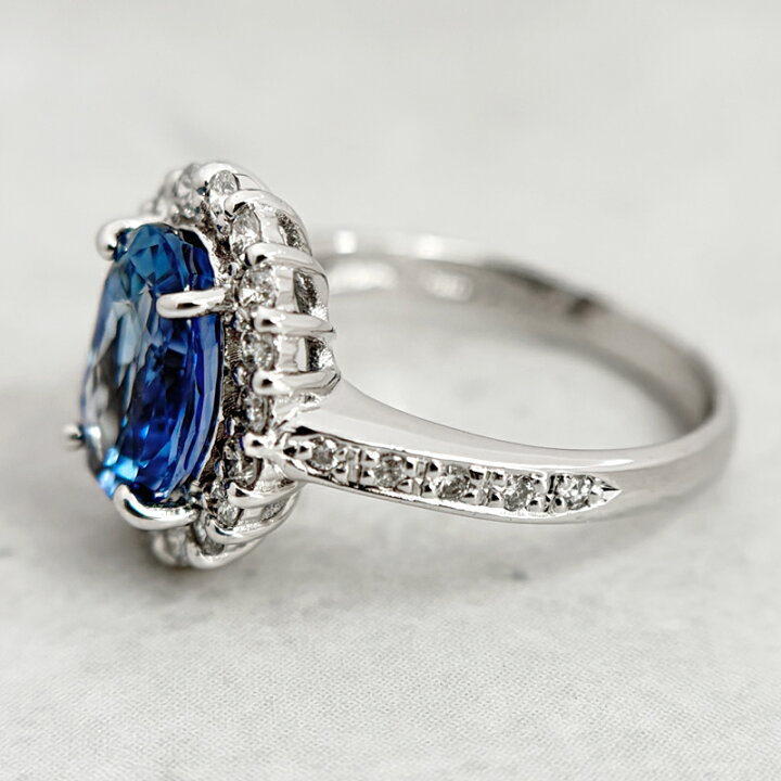 楽天市場】【ｾｰﾙ】ブルーサファイア 2.698ct リング 12号 PT900