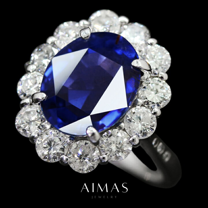 楽天市場】ミャンマー産非加熱ブルーバイオレットサファイア 5.48ct 