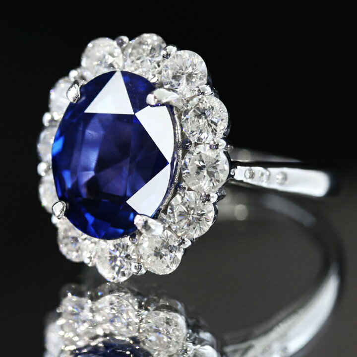 楽天市場】ミャンマー産非加熱ブルーバイオレットサファイア 5.48ct 
