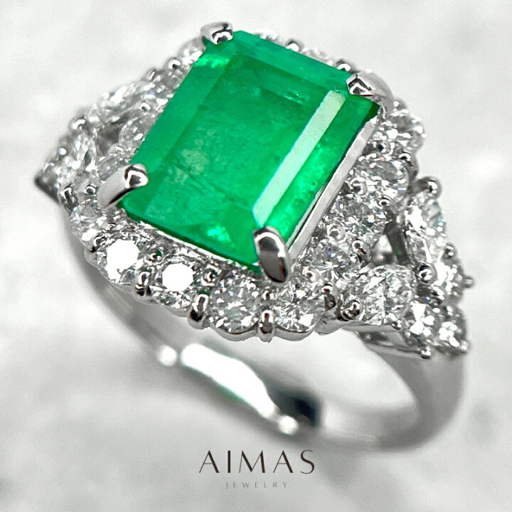 楽天市場】【ｾｰﾙ】コロンビア産ビビッドグリーンエメラルド 2.37ct 
