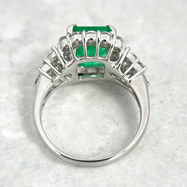 楽天市場】【ｾｰﾙ】コロンビア産ビビッドグリーンエメラルド 2.37ct 