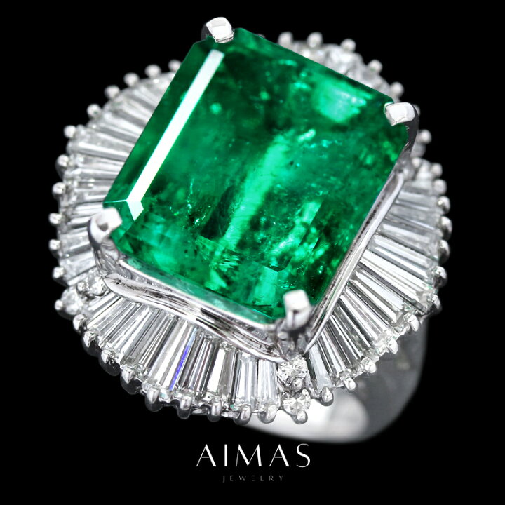 楽天市場】【動画】コロンビア産ビビッドグリーンエメラルド 11.52ct 