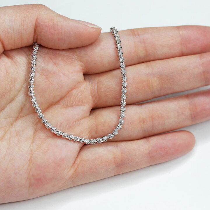 楽天市場】ダイヤモンド 1.35ct ネックレス K14WG ホワイトゴールド 14 