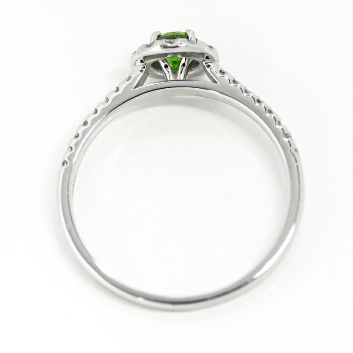 楽天市場】デマントイドガーネット ガーネット 0.25ct リング 12号 