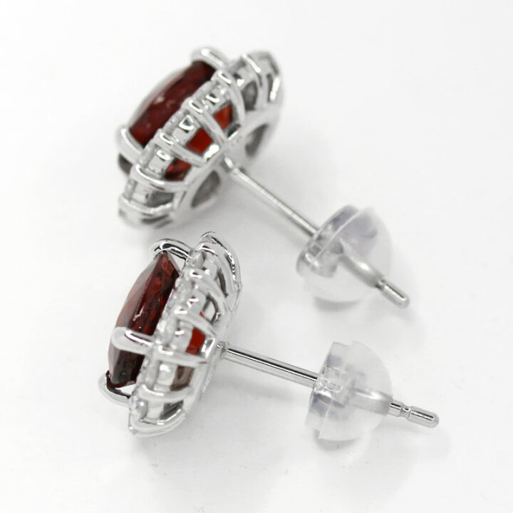 楽天市場】【ｾｰﾙ】スペサルティンガーネット 1.85ct/2ct ピアス PT900 