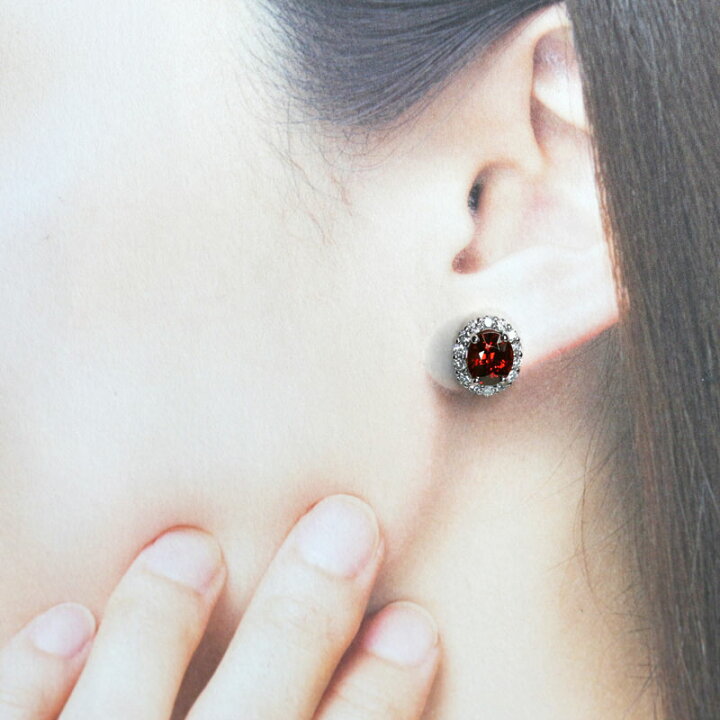 楽天市場】【ｾｰﾙ】スペサルティンガーネット 1.85ct/2ct ピアス PT900 