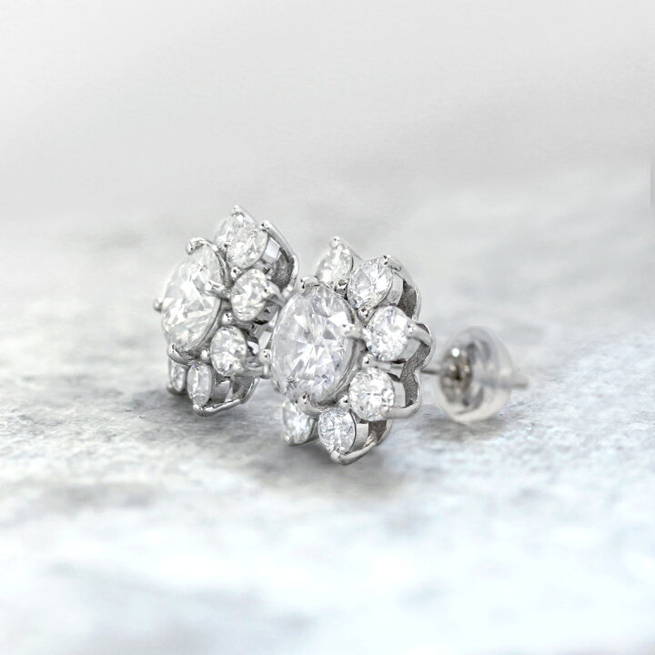 楽天市場】【JaMais】メインダイヤモンド 1.16ct(G I1)/1.002ct(H I1 