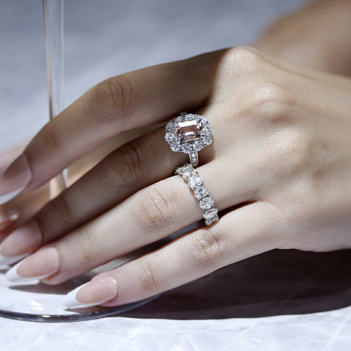 楽天市場】【JaMais】Etincelle -エタンセル - モルガナイト 1.18ct 