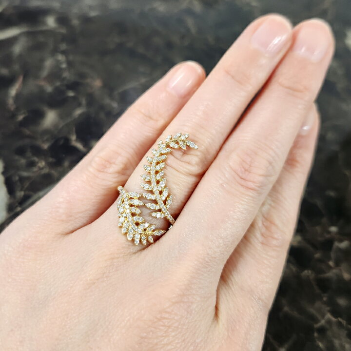 楽天市場】ダイヤモンド 0.75ct リング K18YG イエローゴールド 18金  