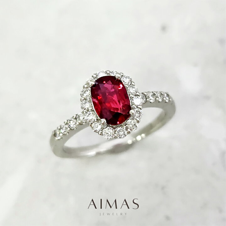 楽天市場】【ｾｰﾙ】ルビー 1.002ct リング 12号 PT900 プラチナ 指輪 