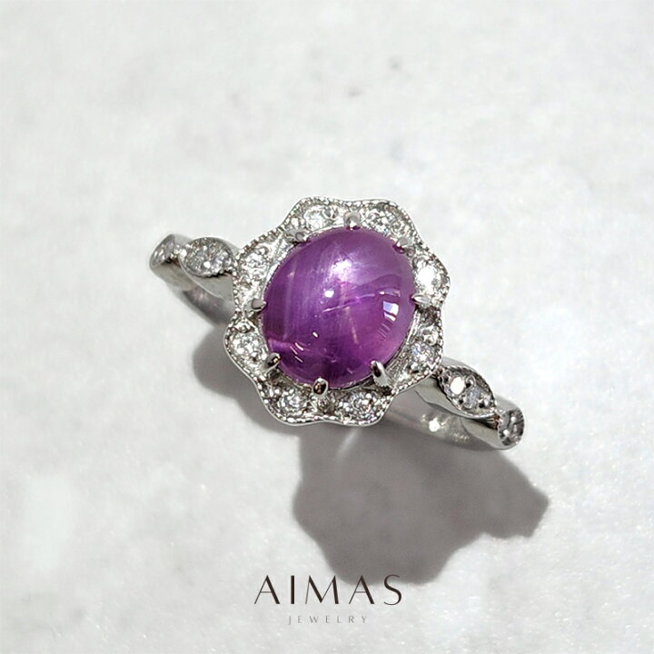 楽天市場】【ｾｰﾙ】ミャンマー産パープルスターサファイア 3.37ct 