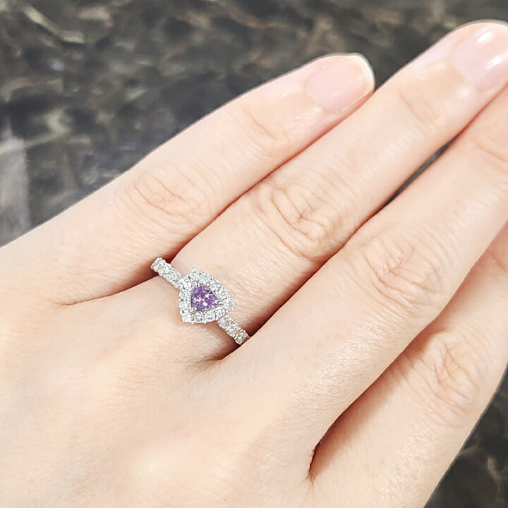 楽天市場】ピンクタンザ 0.41ct リング 12号 PT950 プラチナ 指輪 