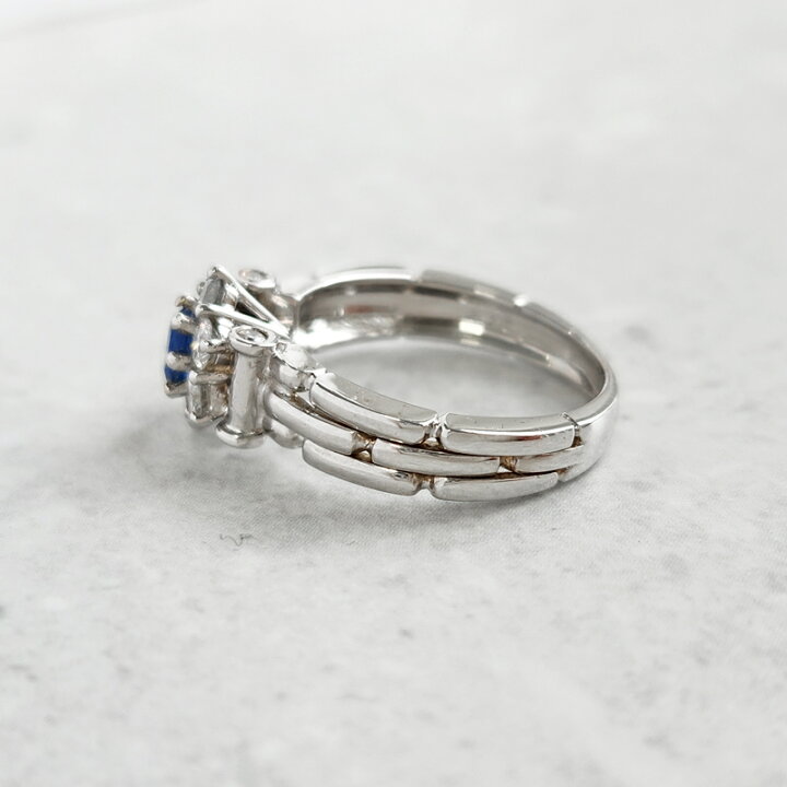 楽天市場】アウイナイト 0.18ct リング 10号 K18WG ホワイトゴールド  