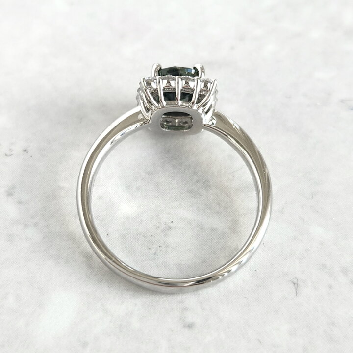 楽天市場】サファイア 1.51ct リング 12号 PT900 プラチナ 指輪 