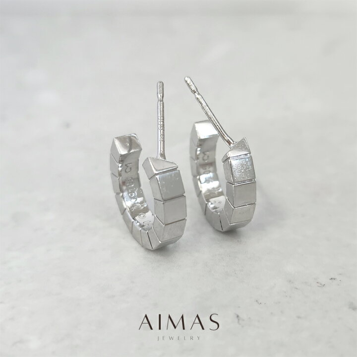 楽天市場】【Cartier】カルティエ ラニエール ピアス K18WG 750刻印  