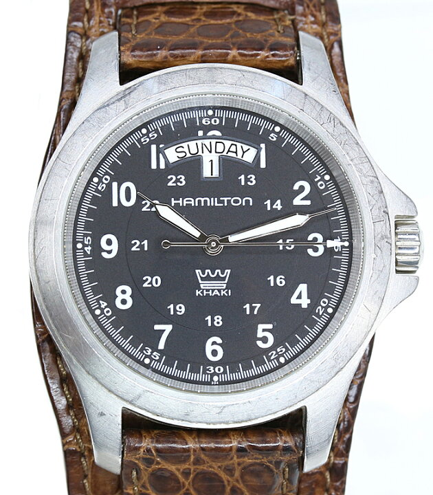楽天市場】【HAMILTON】ハミルトン×ネイバーフッド カーキ Ref.H644610 