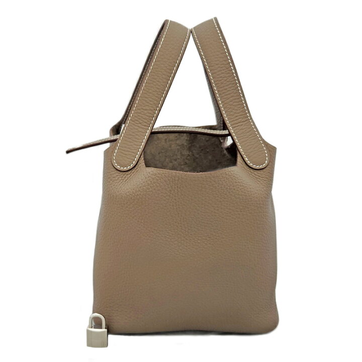 楽天市場】【HERMES】 エルメス ピコタンロック PM エトゥープ 