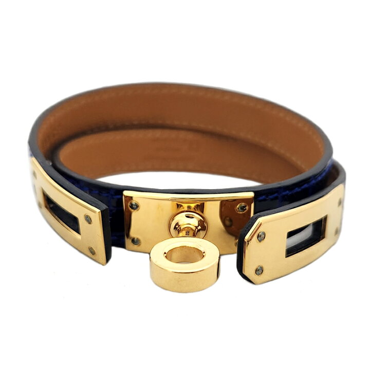 楽天市場】【HERMES】 エルメス ケリー ドゥブルトゥール ブレスレット 