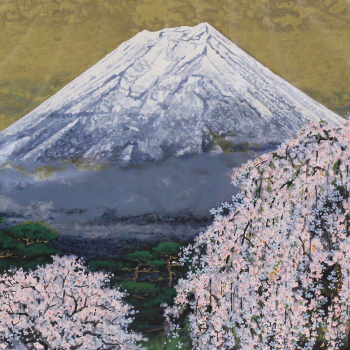 楽天市場】【後藤純男】 Sumio Goto 富士山 絵画 リトグラフ 日本作家